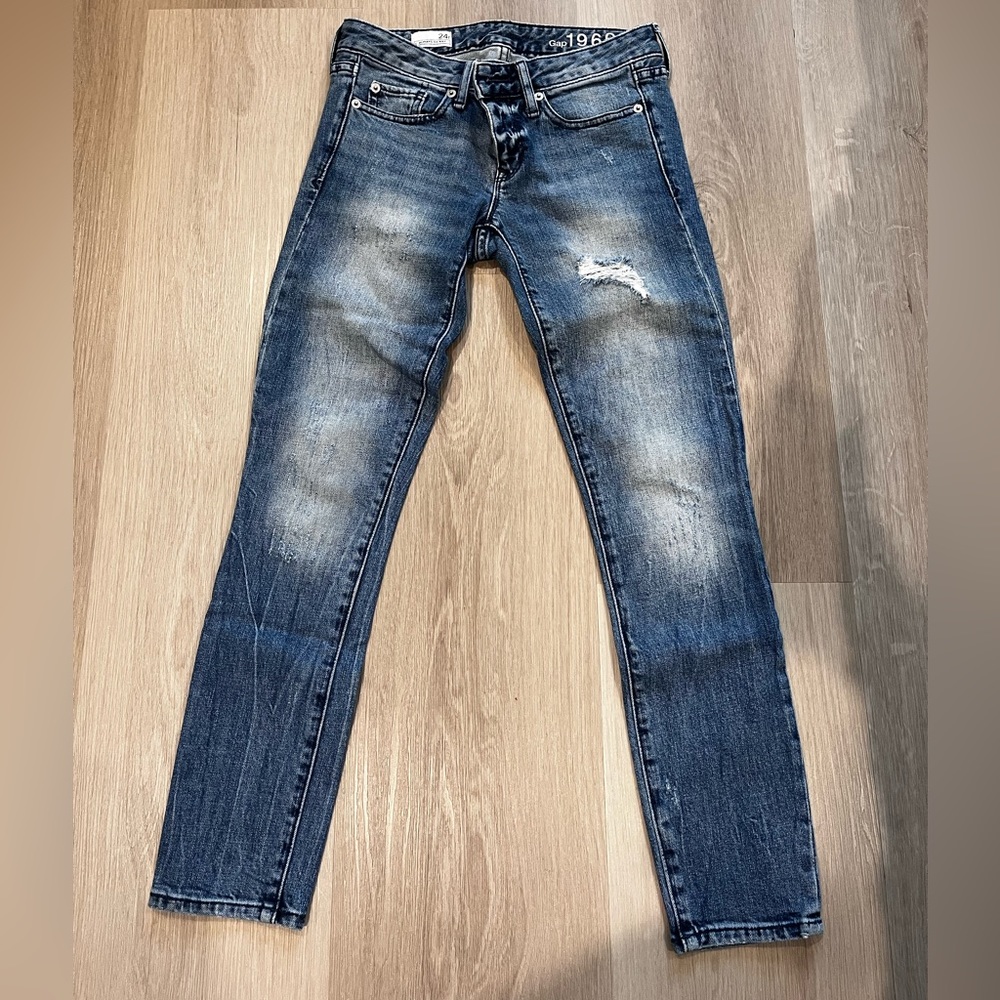 GAP-vintage gorgeous Ankle always skinny jeans - 24
